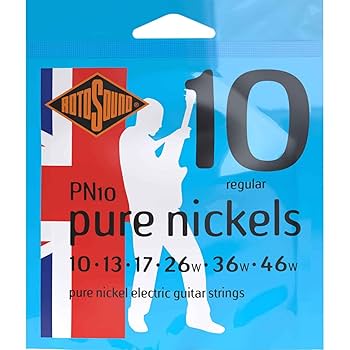 Amazon.com: Rotosound PN10 Pure Nickel Electric Guitar